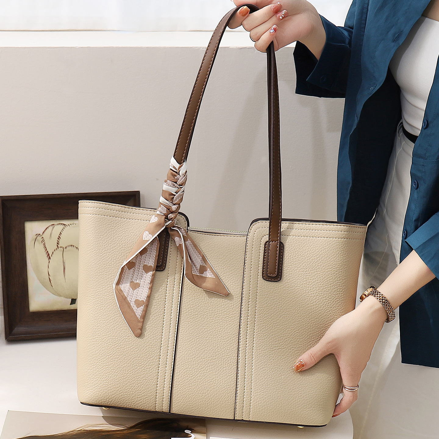 电脑包女14寸大容量通勤包