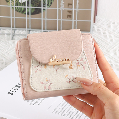 小清新时尚学生短款钱包