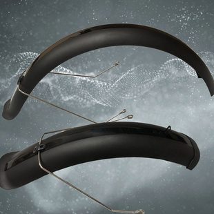 雪地自行车挡泥板 适用4.0宽 沙滩车挡泥瓦20寸全包式 胖胎车