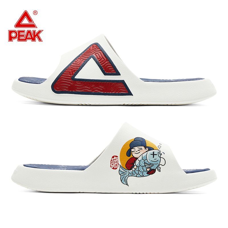 匹克国创态极拖鞋-大唐打工人四季新款运动恢复外穿篮球一字拖男