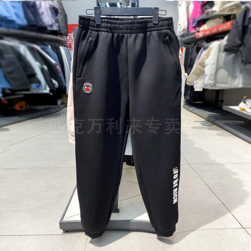 匹克休闲长裤运动男保暖裤2026