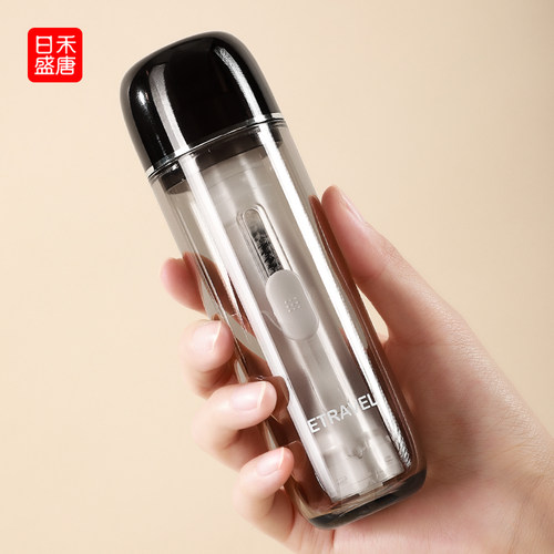 自带牙膏仓 可折叠牙刷