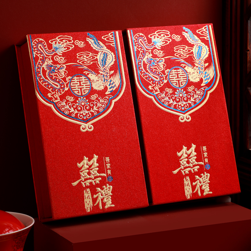 结婚红包2025新款万元改口费利是封婚礼专用个性创意高档大红包袋