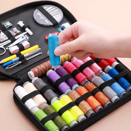 便携针线盒27件套装配件辅料手缝