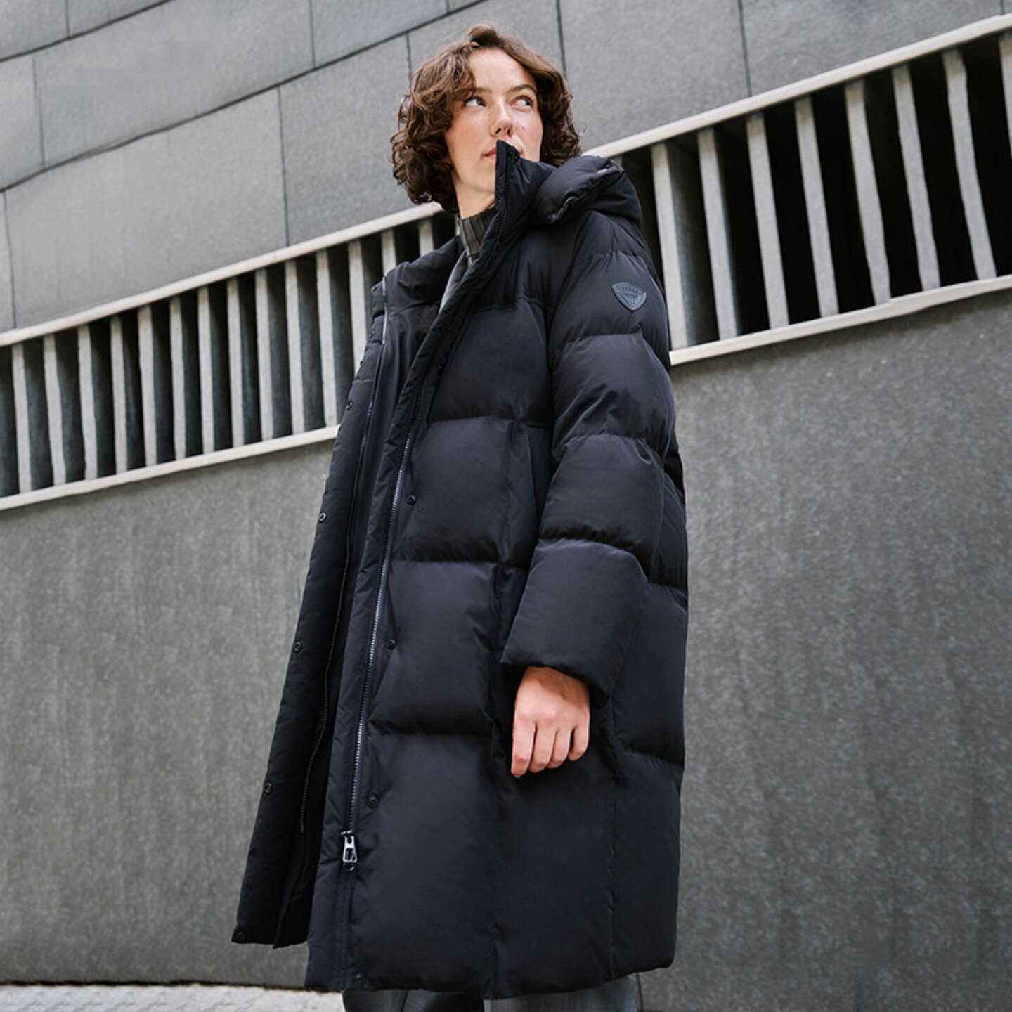 坦博尔中长款鹅绒羽绒服女冬季2026新款抗极寒加厚高端女士鹅绒服