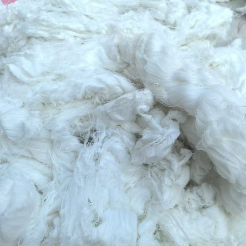 白棉纱工业用抹布擦油纱废纱头回丝棉丝柔软吸水吸油不掉毛