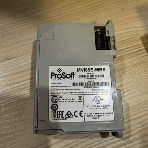 议价MVI69E-MBS ProSoft 工控自动化模块维修
