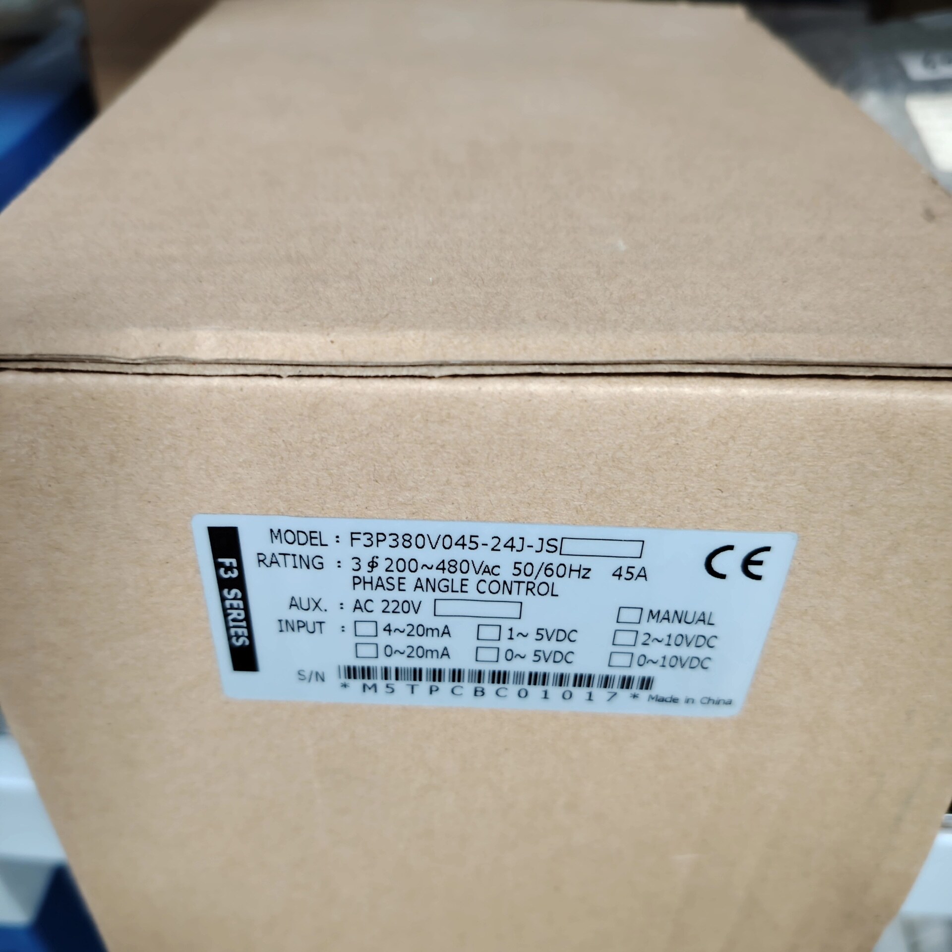 议价F3P380V045-24J-JS 控制器 三相相位控制工控配件维修