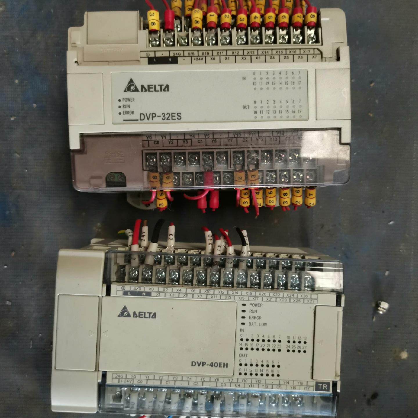 议价DVP40EH DVP32ES PLC 台达可编程控制器工控模块维修