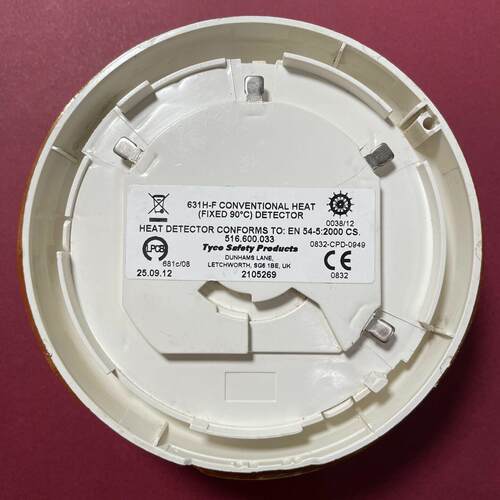 议价631H-F 516.600.033 定温感温探测器 泰科工业探测器件维修
