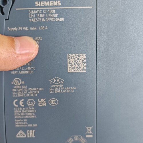 议价6ES7516-3FP03-0AB0 CPU 1516F-3 PN/DP 工控模块维修