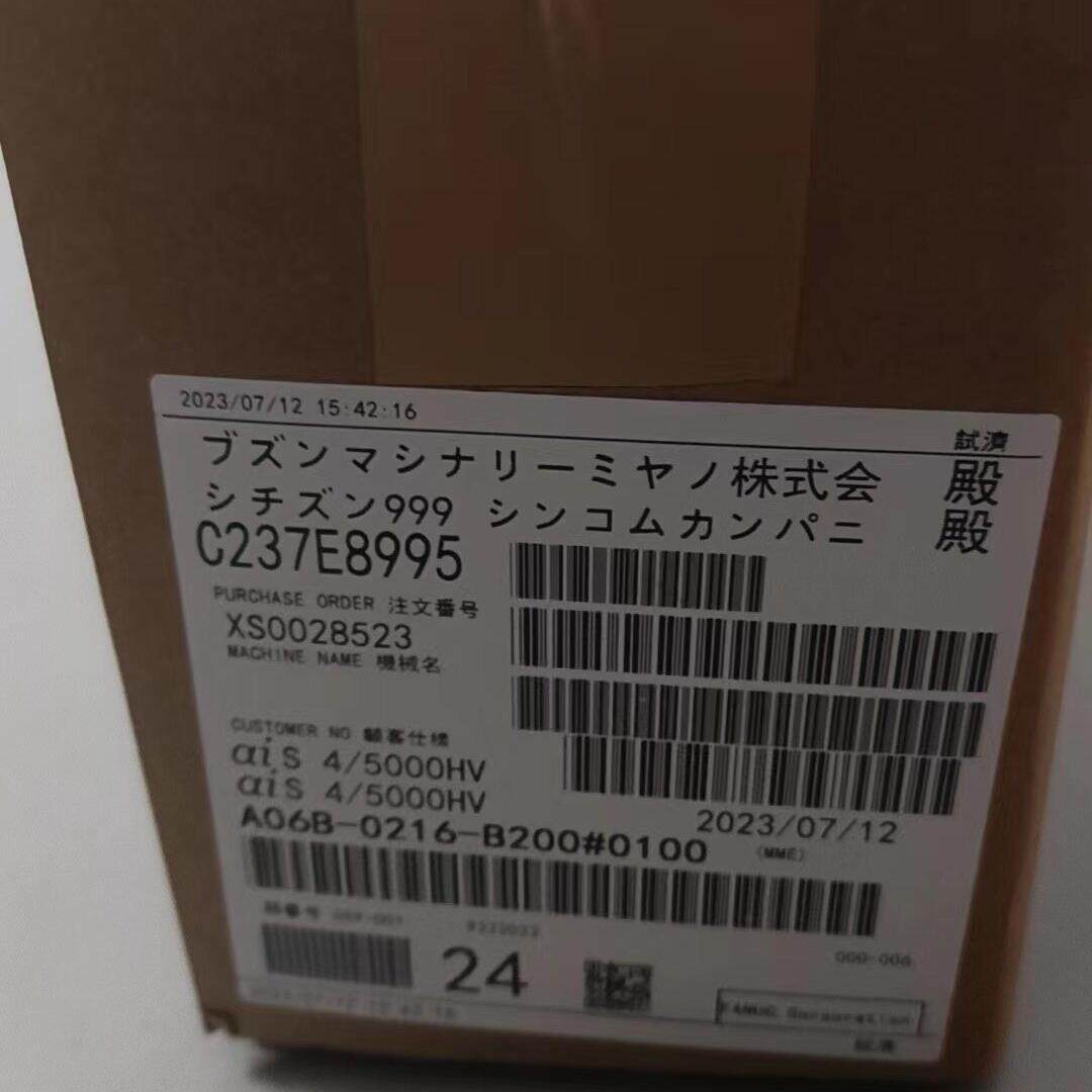 议价A06B-0216-B200#0100 工业自动化伺服电机配件维修