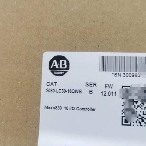 议价2080-LC30-16QWB 控制器 Micro830 16I/O AB工控维修
