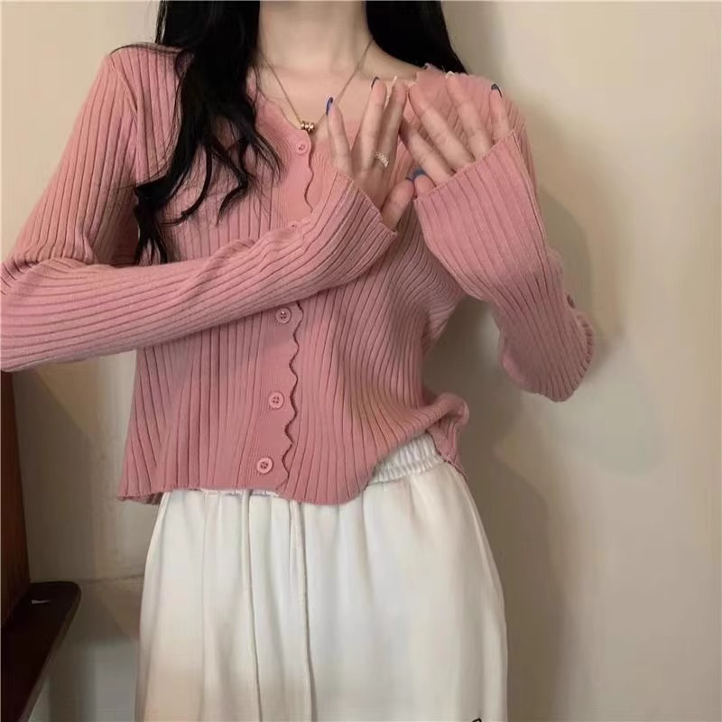 春季纯欲上衣薄款韩版新