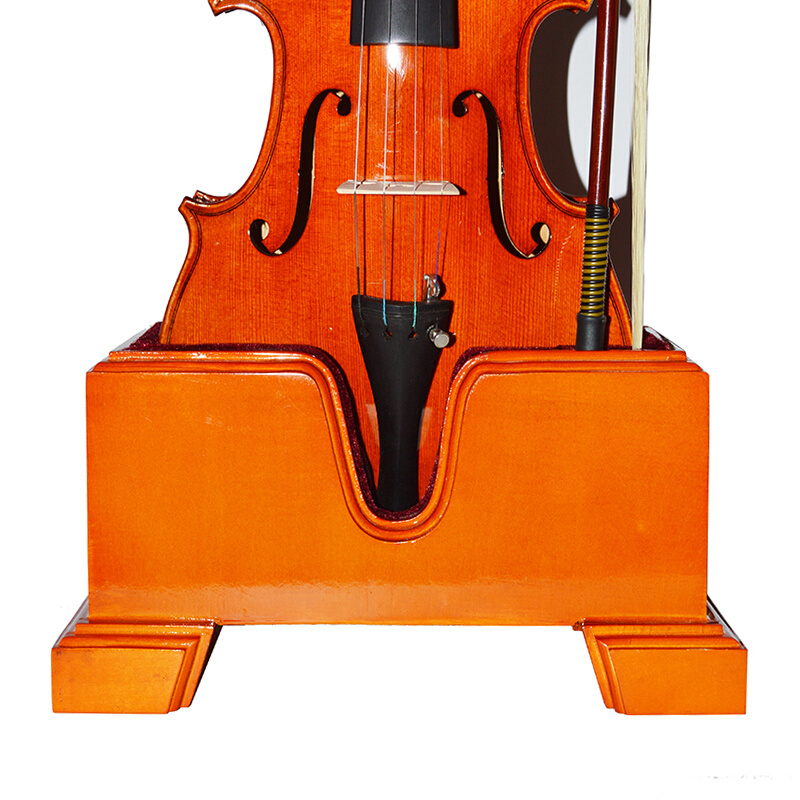 优质实木大提琴琴架中提琴座乐器支架低音提琴座子小提琴架子
