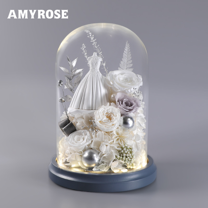 AMYROSE永生花结婚礼物