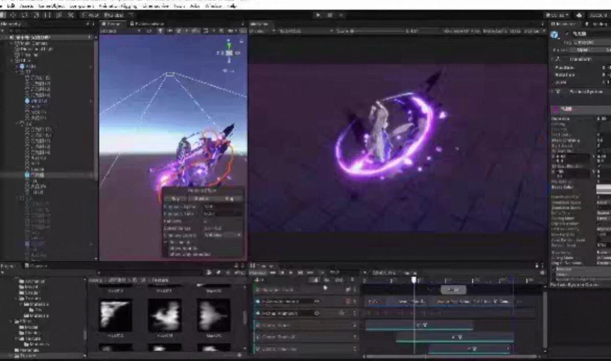 游戏特效Unity3d手绘cg特效课程高清教学
