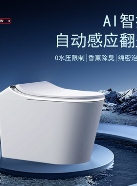 西马新款家用智能马桶全自动即热一体式无水压限制双水路坐便器