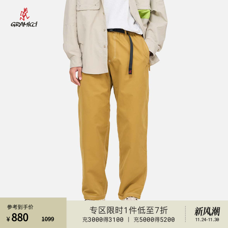 GRAMICCI小野人男士休闲裤户外运动直筒长裤G5SM-P077