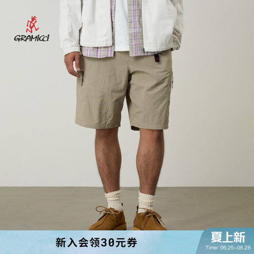 【26新款】GRAMICCI小野人户外运动尼龙防晒休闲短裤男G6SM-P034