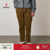 季 灯芯绒微锥长裤 末折扣 GRAMICCI小野人冬季 男女款 G5FU P074