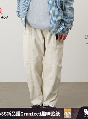 【26新款】GRAMICCI小野人女款春宽松微锥九分休闲长裤G2SW-P090