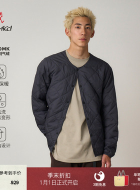GRAMICCI小野人冬季男女情侣款气绒轻量保暖棉外套中层G5FU-J034