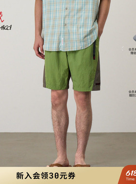 【26新款】GRAMICCI小野人防泼水防晒尼龙夏季短裤子男G6SM-P033