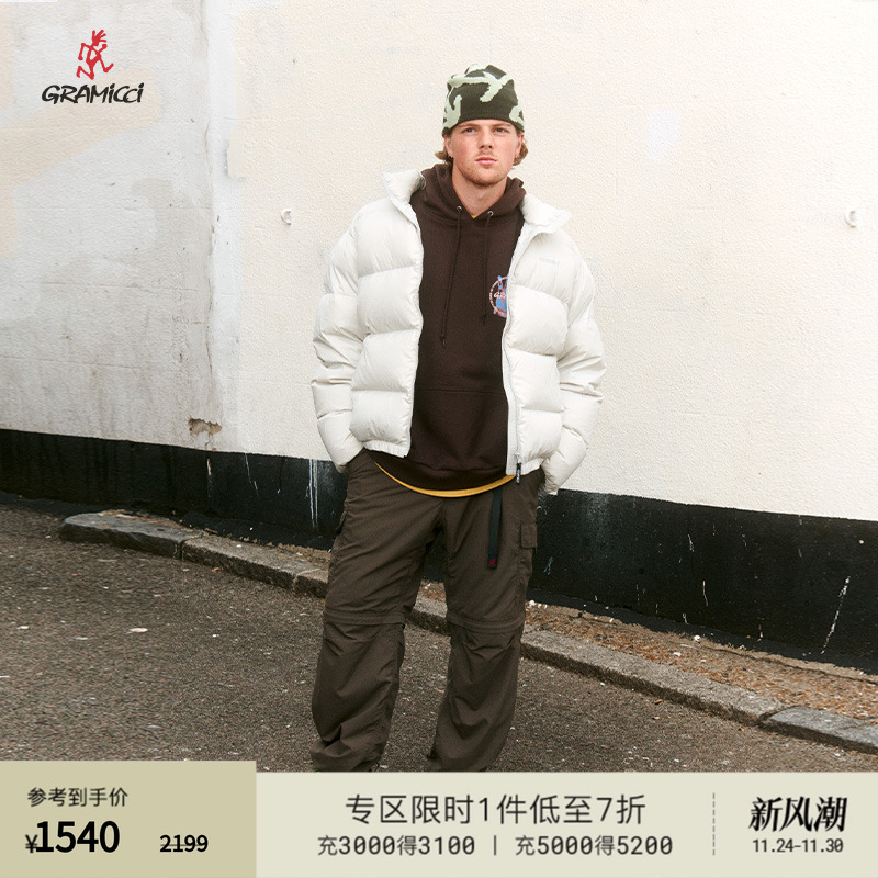 情侣常规款羽绒服圆领