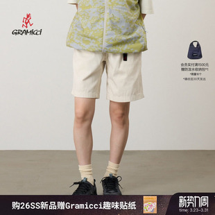 G201 户外攀岩宽松休闲梭织短裤 GRAMICCI小野人女款 OGT 26新款