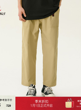 GRAMICCI小野人男女同款情侣休闲裤九分裤运动长裤23SC01