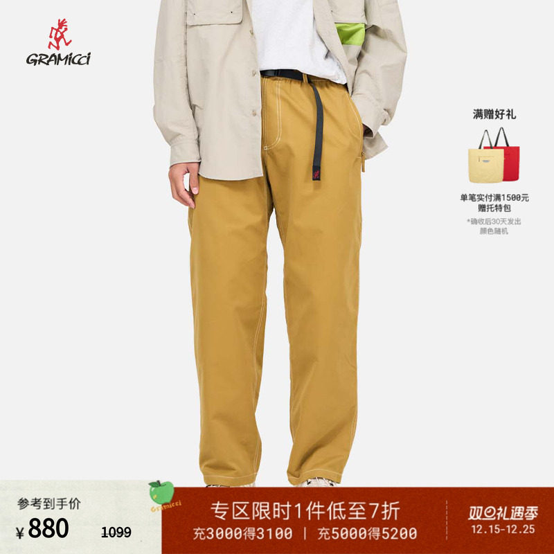 GRAMICCI小野人男士休闲裤户外运动直筒长裤G5SM-P077