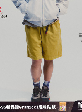 【26新款】GRAMICCI小野人男士G-short裤子短裤滑板裤G4SM-P123