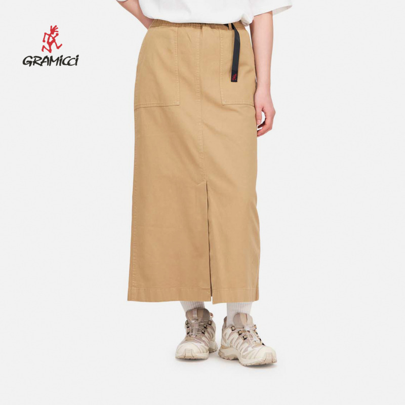 GRAMICCI小野人山系简约A字长裙