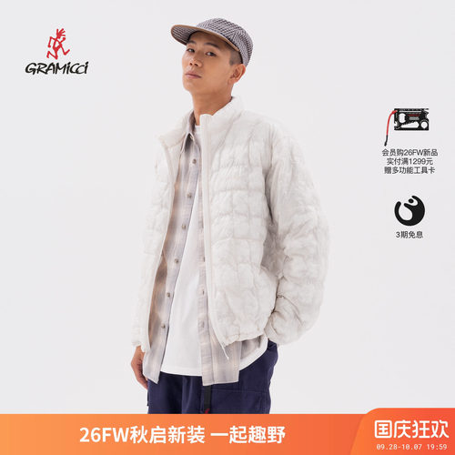 Gramicci小野人轻量P棉尼龙棉服