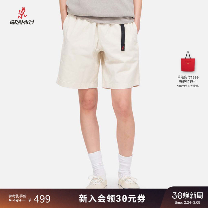 GRAMICCI小野人  山系G-short裤子女士直筒休闲短裤G201-OGT - GRAMICCI服饰旗舰店出品