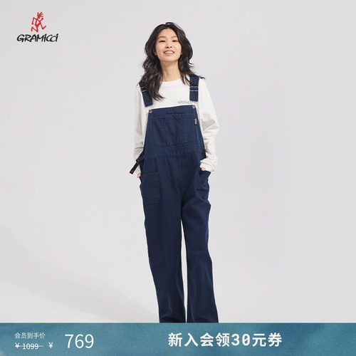 GRAMICCI多口袋背带长裤