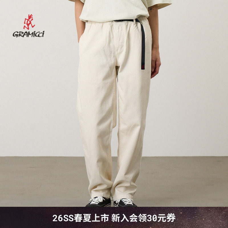 【26新款】GRAMICCI小野人女款户外徒步攀岩直筒休闲长裤G202-OGT