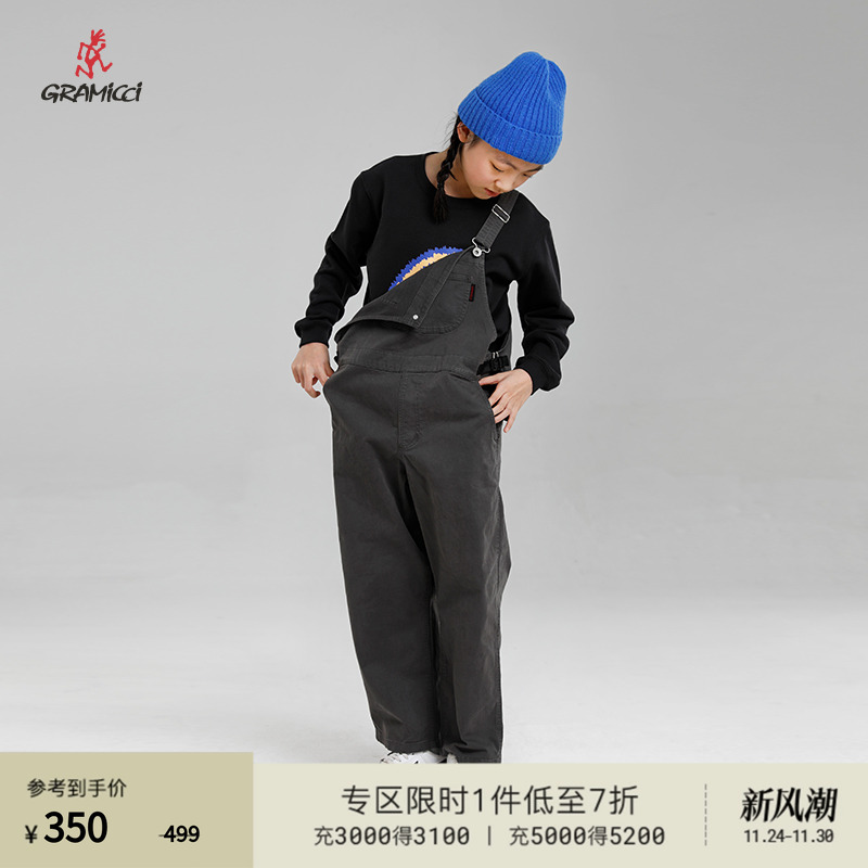 GRAMICCI小野人背带长裤工装裤