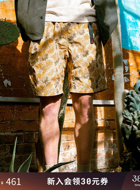 GRAMICCI小野人胶囊系列 复古可收纳休闲短裤G3SM-P015-D