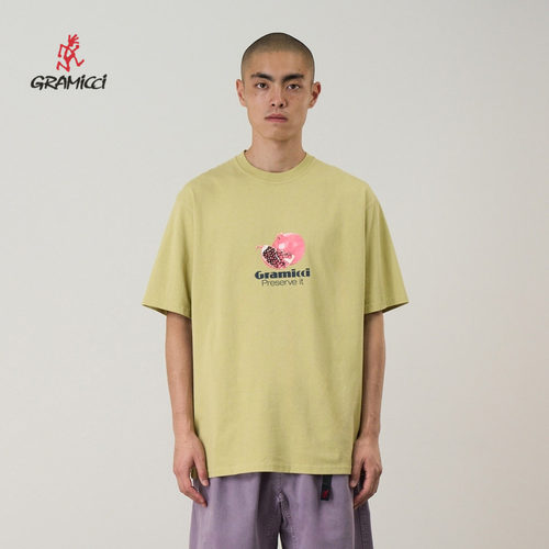 Gramicci小野人户外运动休闲印花短袖T恤G6SU-T005-D