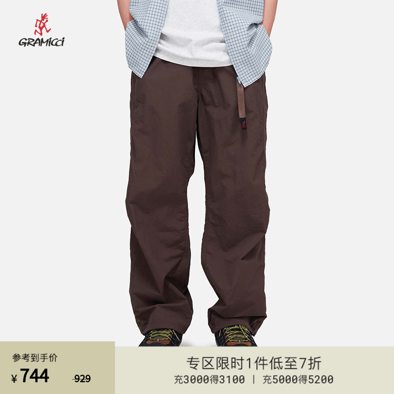 GRAMICCI小野人尼龙伞兵裤运动工装裤直筒长裤P039