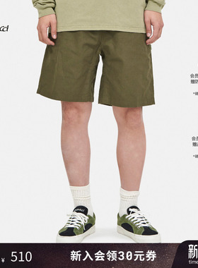 GRAMICCI小野人 DTC胶囊系列 男款复古亚麻G-SHORT短裤