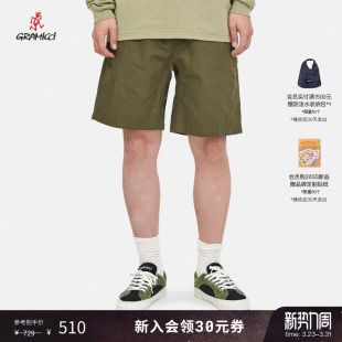 SHORT短裤 GRAMICCI小野人 复古亚麻G 男款 DTC胶囊系列
