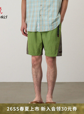 【26新款】GRAMICCI小野人防泼水防晒尼龙夏季短裤子男G6SM-P033