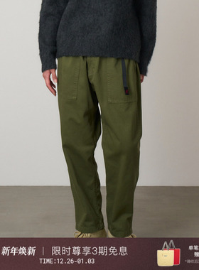 GRAMICCI小野人户外通勤男女同款宽松休闲锥形休闲九分裤G103-OGT