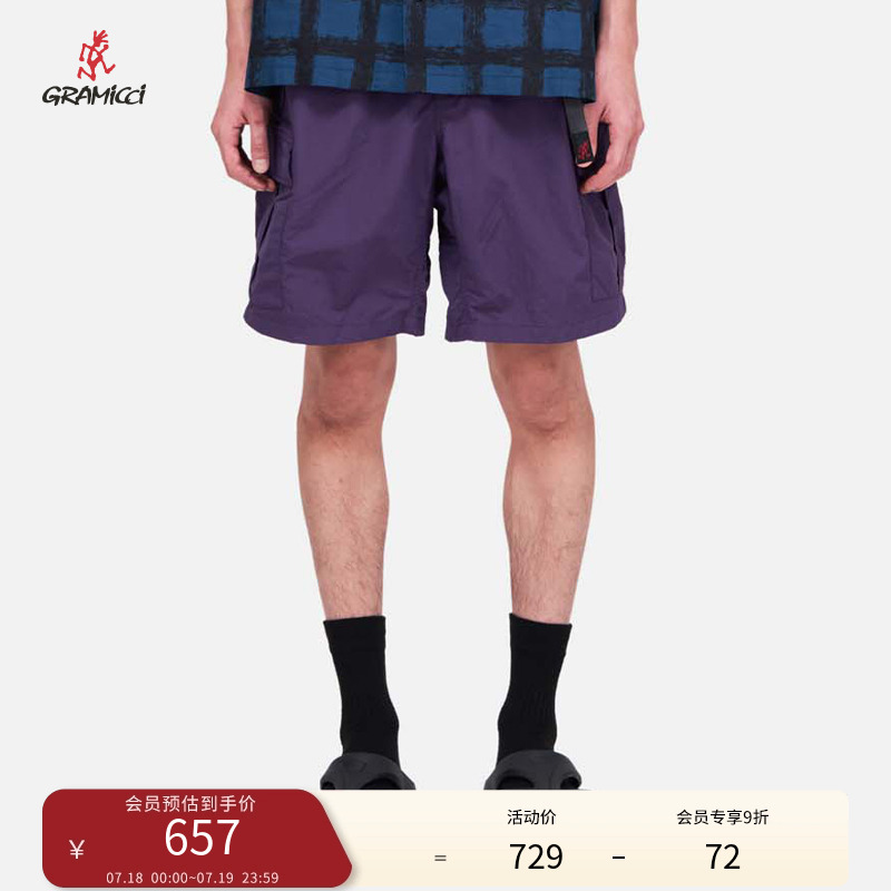 【25春】gramicci小野人新品尼龙多袋短裤G5SM-P094男款防晒短裤