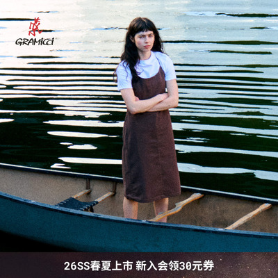 【MSC系列】26新款GRAMICCI小野人防晒防泼水吊带连衣裙G6SW-J038