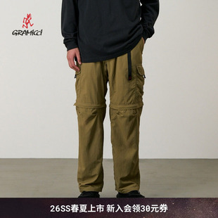 GRAMICCI小野人户外运动宽松梭织男长裤 子G6SM P039 26新款
