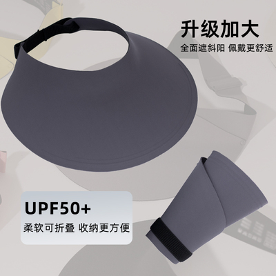 升级大帽檐防晒帽防风遮斜阳